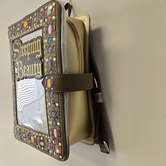 Loungefly Sleeping Beauty Pin Collector Backpack - Picture 7 of 14